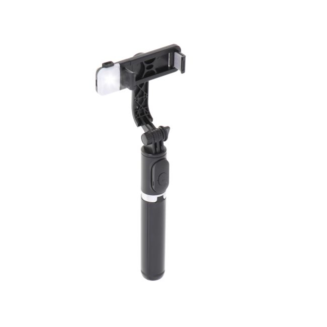 Set 3in1, Selfie Stick cu Lampa LED si Trepied, conectare Bluetooth, alimentare USB [12]