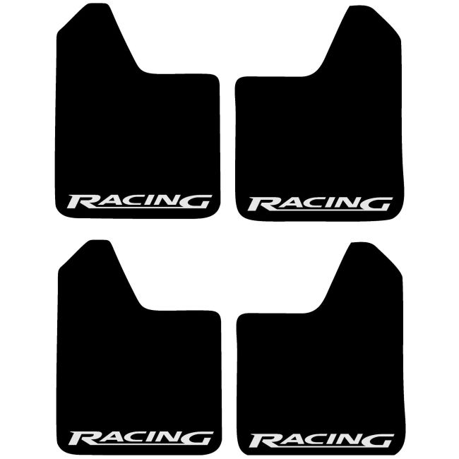 Set 4 Aparatori Noroi SPORT din cauciuc pentru autoturisme, universale,  model Racing, dimensiune 30 x 23cm [2]