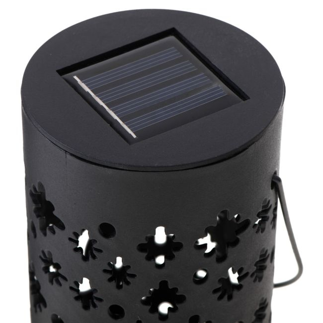 Set 4 lampi solare de gradina cu picior si agatatoare tip "Felinar" cu LED [6]