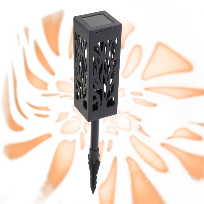 Set 4 lampi solare de gradina cu picior tip "Lampion" cu LED [5]