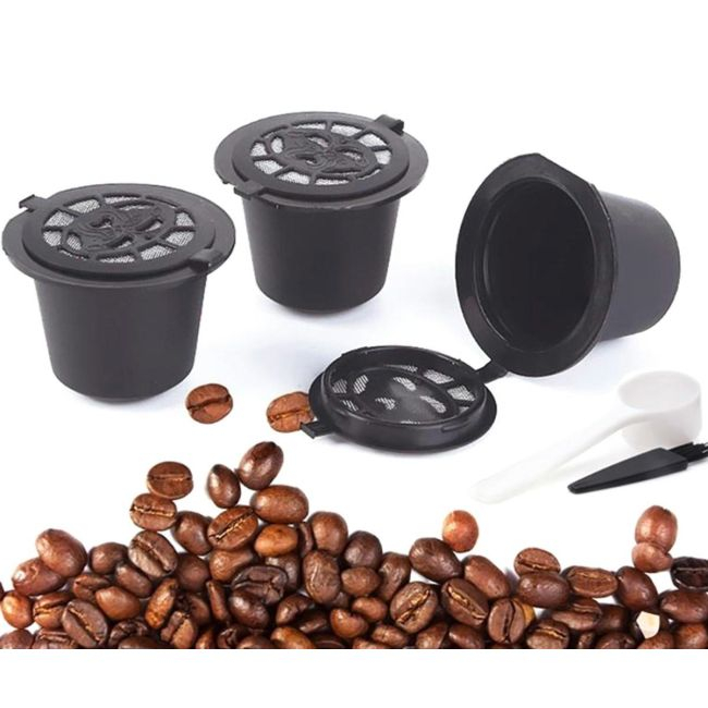 Set 5 capsule reutilizabile pentru Aparatele de Cafea Nespresso (Espressoare Nespresso) [2]