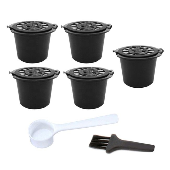 Set 5 capsule reutilizabile pentru Aparatele de Cafea Nespresso (Espressoare Nespresso) [3]