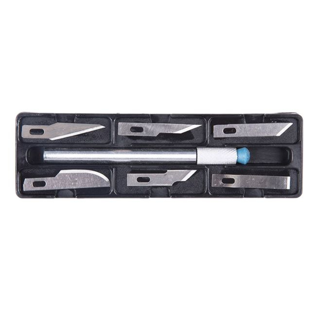 Set 6 buc. cutter + diverse lame de schimb pentru folie autocolant, AVX-AG607A [3]
