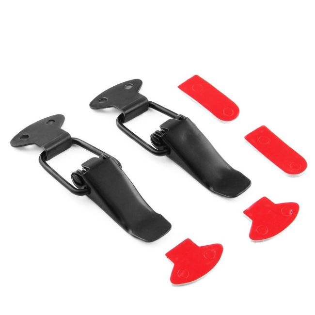 Set clipsuri pentru capota, 57 mm, culoare neagra [4]