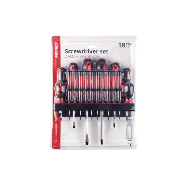 Set de surubelnite cu suport de perete 18 buc [2]