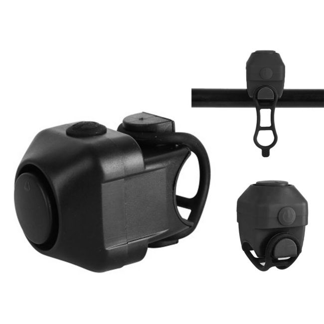 Sonerie electrica pentru biciclete, trotinete, scutere, culoare neagra [4]