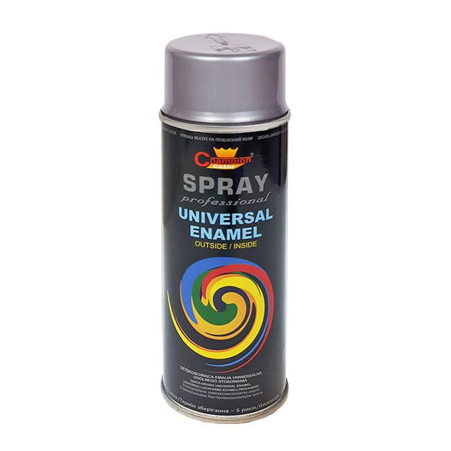 Spray Vopsea 400ml Gri Deschis RAL7046 Champion Color [1]