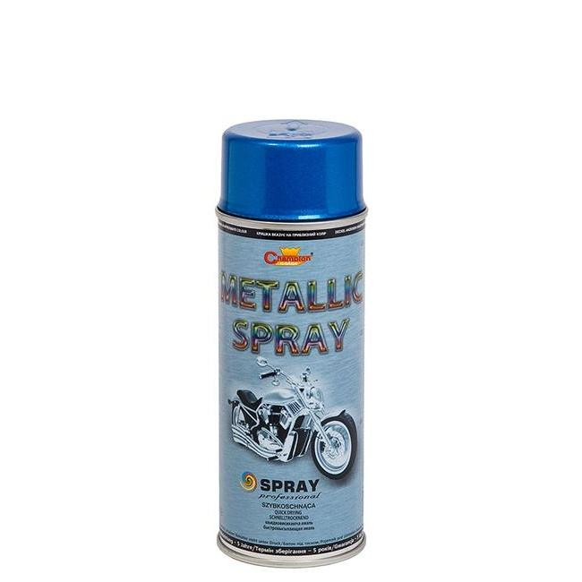 Spray Vopsea 400ml Metalizat Acrilic  Albastru Champion Color [1]
