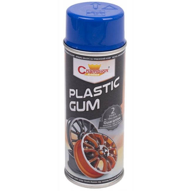 Spray Vopsea Cauciucata pentru Jante, culoare Albastra, 400ml, Champion Color [3]