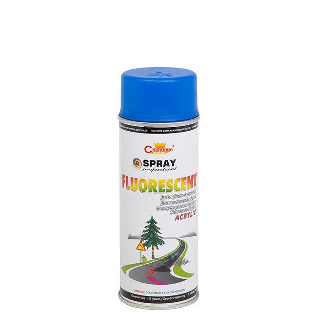 Spray Vopsea Fluorescent 400ml Albastru Champion Color [1]
