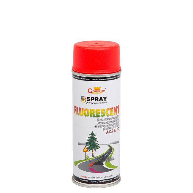Spray Vopsea Fluorescent 400ml Rosu Champion Color [2]