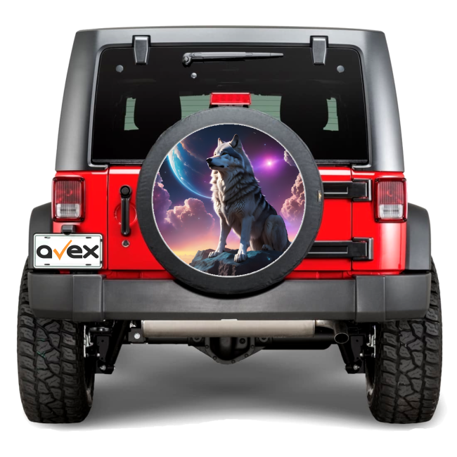 Sticker Auto "Roata de Rezerva" rezistenta la intemperii si raze UV, diametru 55 cm, Cod: AVX-RR02 [1]