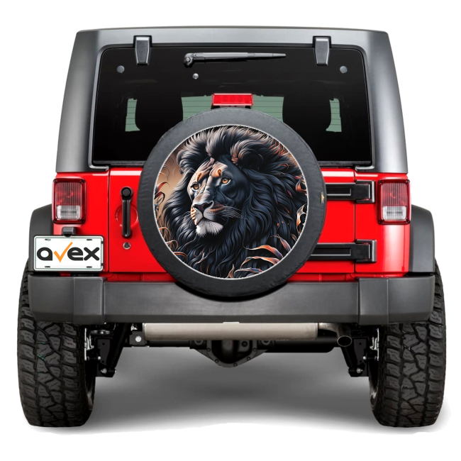 Sticker Auto "Roata de Rezerva" rezistenta la intemperii si raze UV, diametru 55 cm, Cod: AVX-RR04 [1]