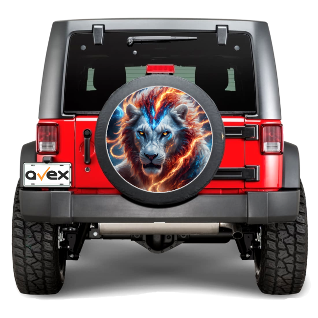 Sticker Auto "Roata de Rezerva" rezistenta la intemperii si raze UV, diametru 55 cm, Cod: AVX-RR05 [1]