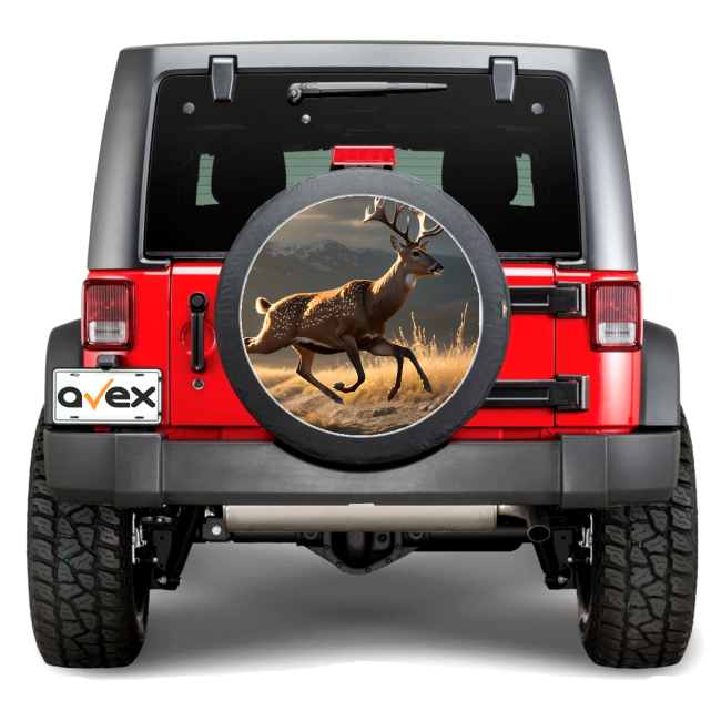 Sticker Auto "Roata de Rezerva" rezistenta la intemperii si raze UV, diametru 55 cm, Cod: AVX-RR06 [1]