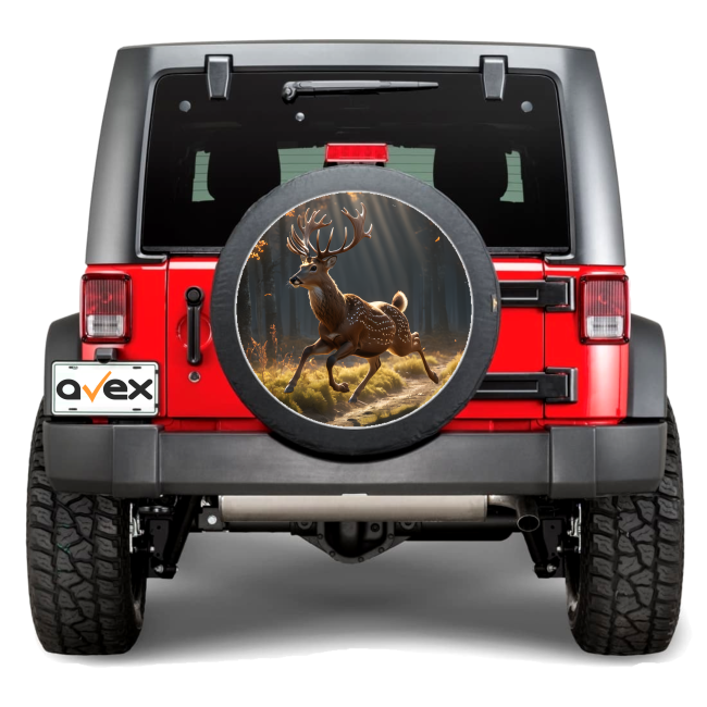 Sticker Auto "Roata de Rezerva" rezistenta la intemperii si raze UV, diametru 55 cm, Cod: AVX-RR07 [1]