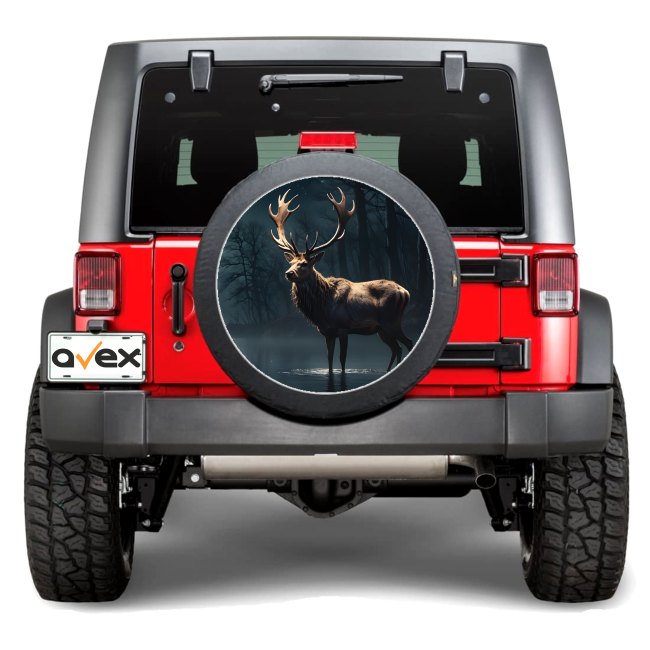 Sticker Auto "Roata de Rezerva" rezistenta la intemperii si raze UV, diametru 55 cm, Cod: AVX-RR08 [1]