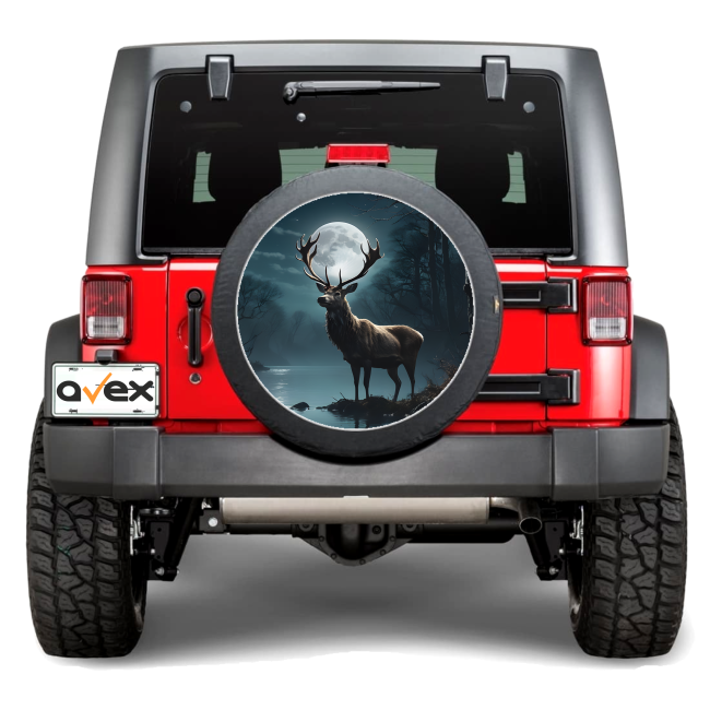 Sticker Auto "Roata de Rezerva" rezistenta la intemperii si raze UV, diametru 55 cm, Cod: AVX-RR09 [1]