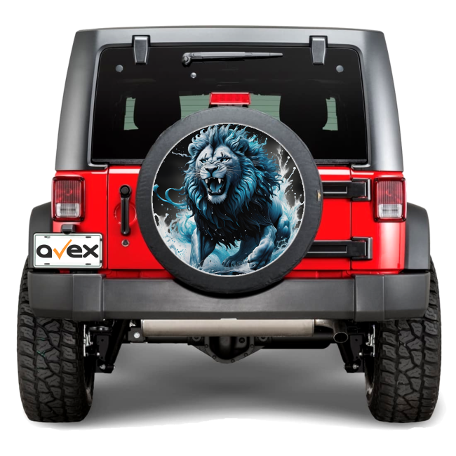 Sticker Auto "Roata de Rezerva" rezistenta la intemperii si raze UV, diametru 55 cm, Cod: AVX-RR10 [1]