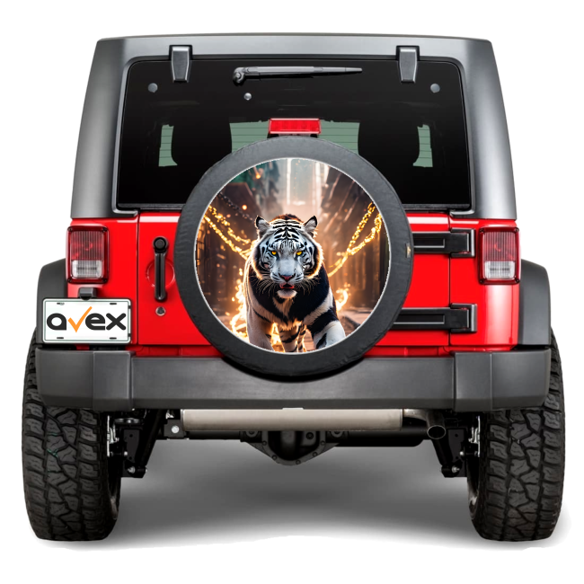 Sticker Auto "Roata de Rezerva" rezistenta la intemperii si raze UV, diametru 55 cm, Cod: AVX-RR16 [1]