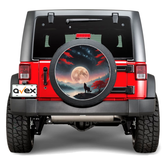 Sticker Auto "Roata de Rezerva" rezistenta la intemperii si raze UV, diametru 55 cm, Cod: AVX-RR17 [1]