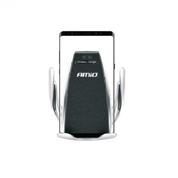 Suport auto inteligent pentru telefon cu incarcare wireless PHW-01 [3]