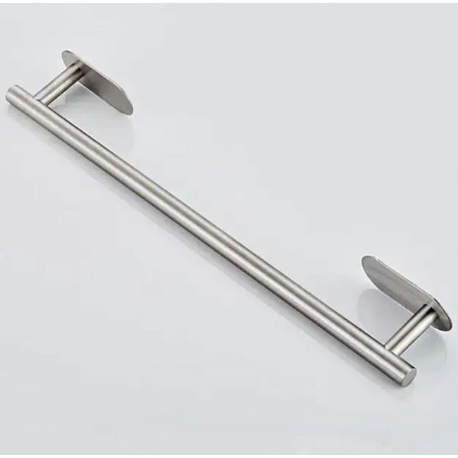 Suport confortabil din oțel pentru prosop, lungime 40 cm, culoare Argintiu [3]