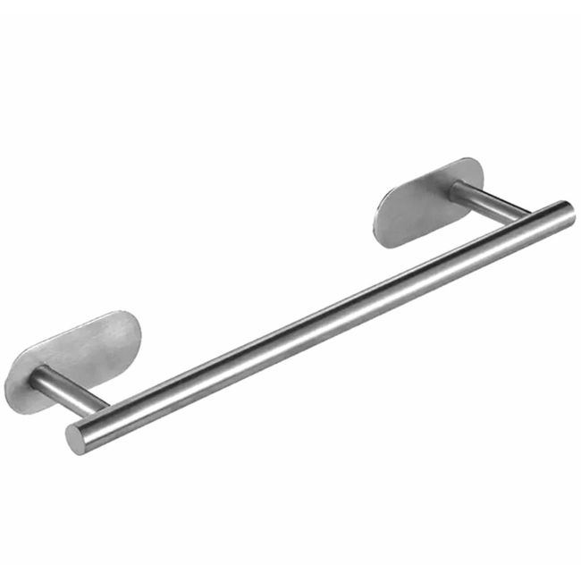 Suport confortabil din oțel pentru prosop, lungime 40 cm, culoare Argintiu [4]
