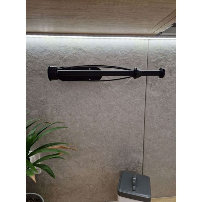 Suport rola prosop de bucatarie, culoare neagra [10]