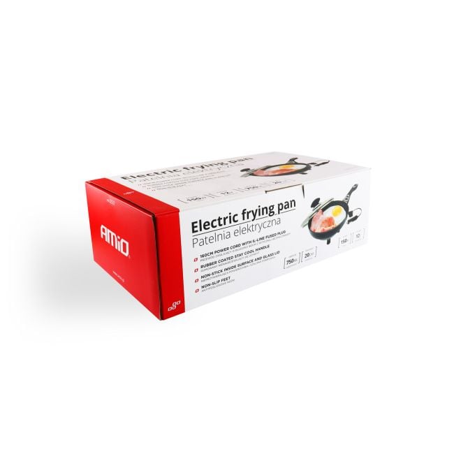 Tigaie electrica cu capac pentru camion 20cm x 4cm 250W 24V [5]