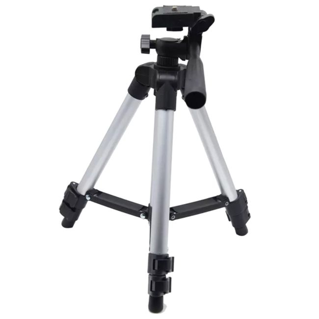 Trepied fotografic din aluminiu, compact, cu suport mobil 3D + Telecomanda Bluetooth [4]