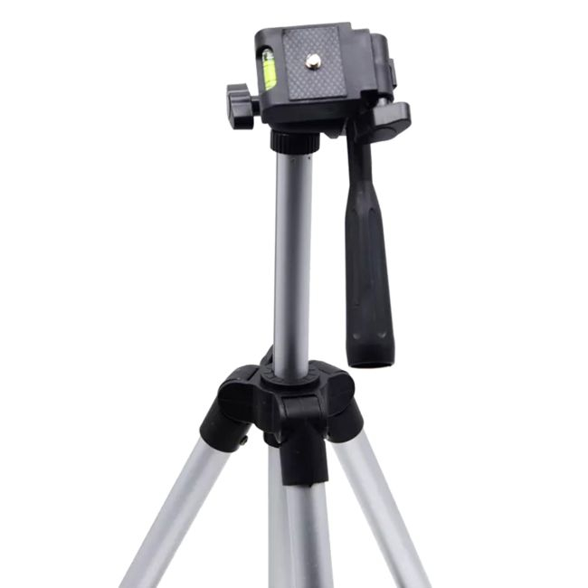 Trepied fotografic din aluminiu, compact, cu suport mobil 3D + Telecomanda Bluetooth [6]