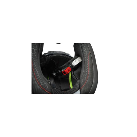 Casca motocross integrala, negru mat cu viziera transparenta si ochelari de soare marimea XL, model LION [6]