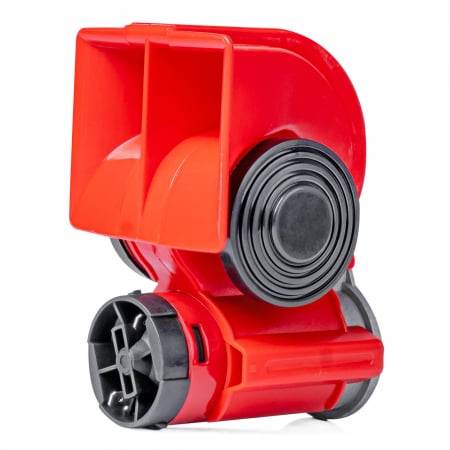 Sirene si Claxoane - Claxon Bitonal Profesional cu compresor incorporat, model "Extra Loud" pana la 118 dB, tensiune alimentare 12V