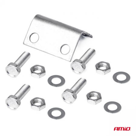 Claxon Camion de tip "goarna", dublu, bitonal, finisaj cromat, alimentare 12V - 24V, 118 dB [2]