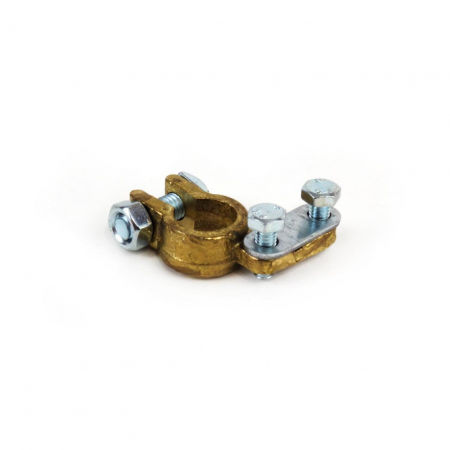 Accesorii Diverse - Clema pentru baterie auto din alama 600AMP MINUS (borne baterie)