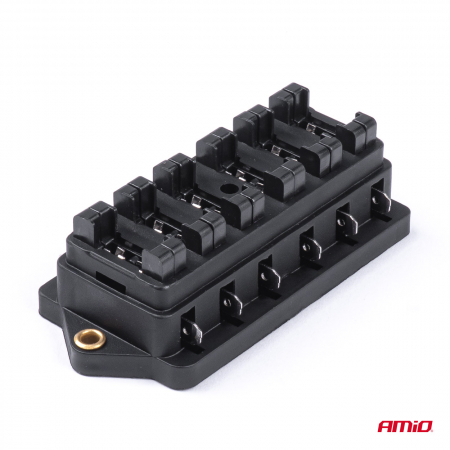 Cutie de sigurante ceramica, etansa, cu 6 socluri, 30A Max, destinatie auto, utilitare, camioane, remorci [1]