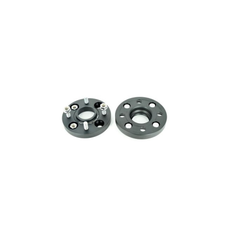 Distantier janta auto, dimensiune  4x108, grosime 20mm, prezoane incluse, culoare neagra [2]