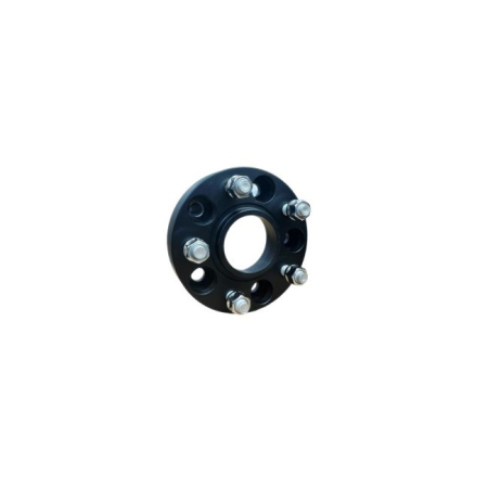 Distantier janta auto, dimensiune 5x112, grosime 30mm, prindere dubla cu piulite con drept  M14x1.5 [4]