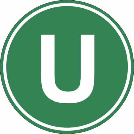 Eticheta, Autocolant Litera U, Autocolant Camion Litera U, Diamentru 22 cm [1]