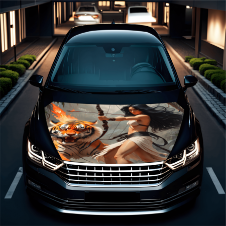 Folie Capota Auto "Hood Art" rezistenta la exterior, marime S (150 x 110cm) - Cod: AVX-CAPOTA-010S [3]