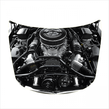 Folie Capota Auto "Hood Art" rezistenta la exterior, marime S (150 x 110cm) - Cod: AVX-CAPOTA-017S [2]