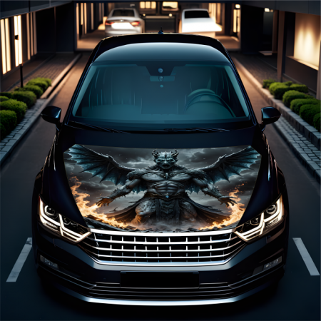 Folie Capota Auto "Hood Art" rezistenta la exterior, marime S (150 x 110cm) - Cod: AVX-CAPOTA-026S [3]