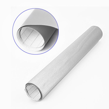 Folie colantare auto Aluminiu Polisat Argintiu (1m x 1,52m) [3]