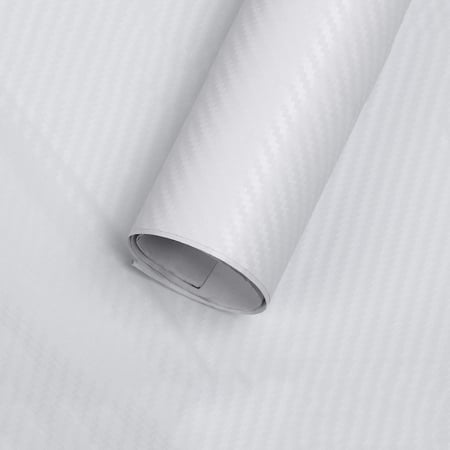 Folii Auto - Folie colantare auto Carbon 3D - Alb (3m x 1,27m)