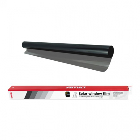 Folii Auto - Folie fumurie pentru geamuri Super Dark Black 0.75  x 3m (5%)
