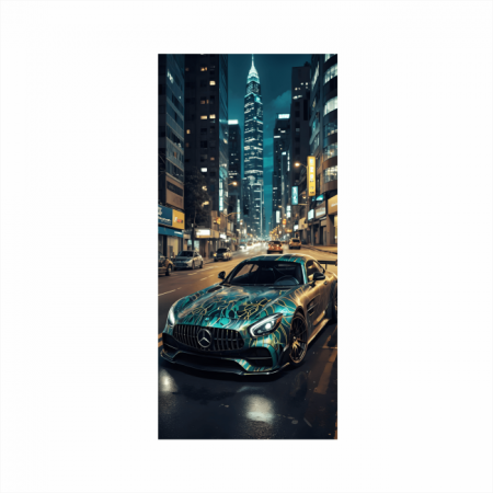Folie imprimata color pentru decor Frigider, dimensiune 200 x 90cm, model: AVX-FR09 [1]