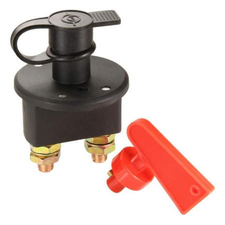 Intrerupator "Contact General" dimensiune MICA pentru Autoutilitara, 12V - 24V, cu cheie din plastic [2]