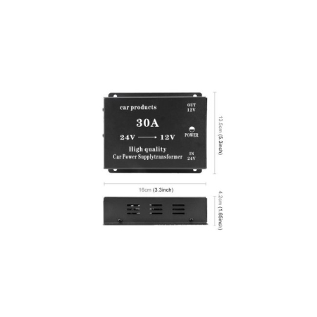 Invertoare Auto - Invertor voltaj 24V-12V, 30A