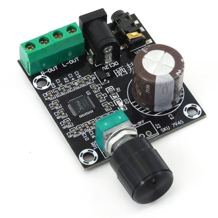 Kituri DIY - Kit amplificator clasa D, 2x10W, PAM8610